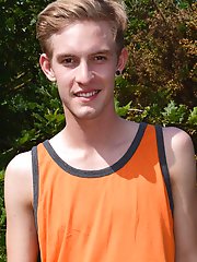 Outdoors: Terrific outdoor threesome as horny running trio take turns to take it up the ass!