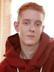 Priestly machinations result in Brad Fitt getting fucked raw by a red-headed monks monster dick!