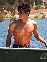 Hot models Scotty Clarke and Christian Collins go on a nice peaceful camping trip.