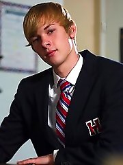 Hot new model Scotty Clarke poses for his first Helix photoshoot.